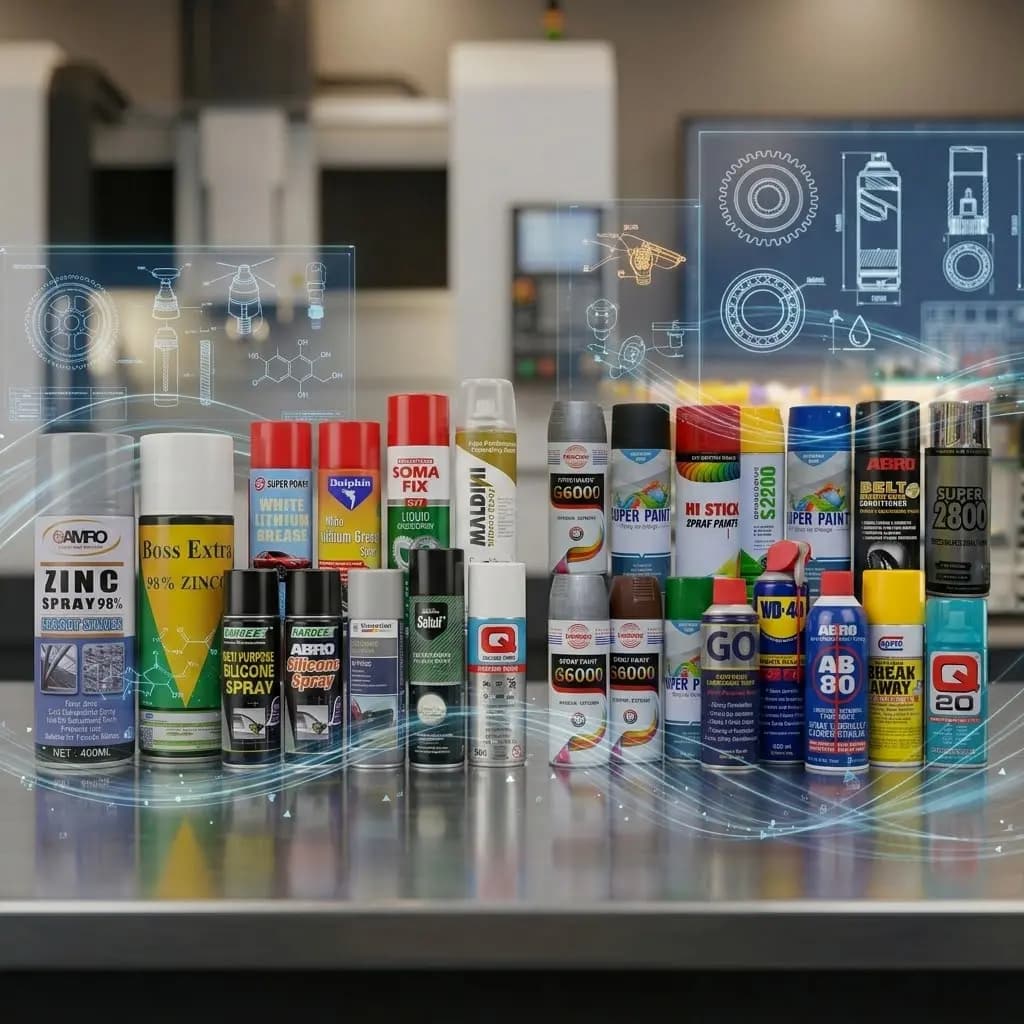 Sprays and adhesives